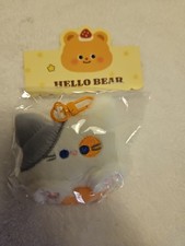Cute Plush Cartoon Cat Doll Pendant Soft Bag Charm Backpack Decoration Gift