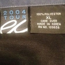 Eric Clapton 2004 Bowling Shirt Tour