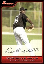 Dontrelle Willis 2006 Bowman #174 Marlins MLB READ FREE SHIPPING AutographDen