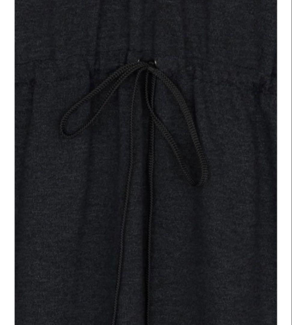 AMERI RELAX DRAWSTRING SWEAT DRESS Black M - image 15