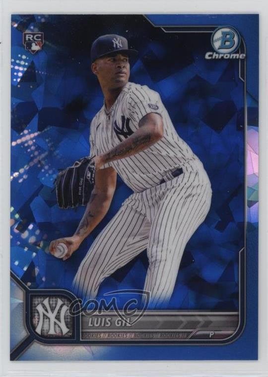 2022 Bowman Chrome Sapphire Edition Luis Gil #78 6u5