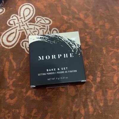 Morphe Bake & Set Setting Powder TRANSLUCENT Full Size 0,31 oz (9 g) Neu im Karton