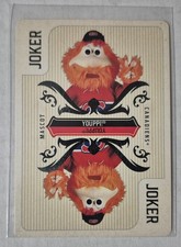 2024-25 O-Pee-Chee OPC YOUPPI Joker Playing Card Mascot Montreal Canadiens