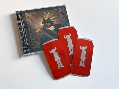 Jamiroquai Love Foolosophy Japan Promo CD Single 2002 OBI Sample Metallic Sticke