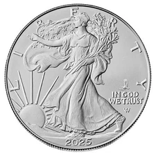 2025 American Silver Eagle First Eagle Privy 1 Troy oz / Brilliant Uncirculated
