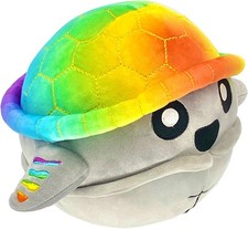 Doomlings - Rainbow Scutes Plushie, 10" Squishy Turtle Plush Toy, Stuffed...