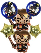 Harry Potter 6 Pcs Birthday Balloons Party Kids Decoration Boys Girls Set