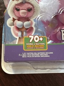Fingerlings Baby Monkey Snowbelle Unicorn Sounds Removable Santa Hat NIP