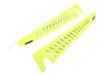 Perrin Performance Aluminum Neon Yellow Fender Shrouds Set for Subaru WRX VB 22+