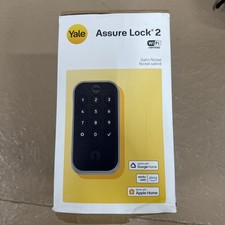 Brand NEW Yale Assure Lock 2 Wi-Fi Keypad Smart Lock YRD410-WF1-619 Satin Nickel
