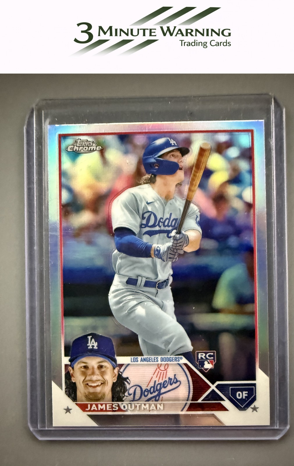 2023 Topps Chrome #81 James Outman Refractors
