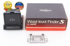  MINT in Box Mamiya Waist Level Finder S for M645 1000S Film Camera Mask JAPAN
