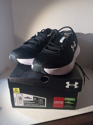 Under Armour UA W CHARGED SURGE 4 D Women's NEW  Black Size 11