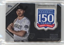 2019 Topps Update 150th Anniversary Manufactured Trevor Story #AMP-TS Patch 1hc0