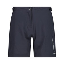 CMP FREE BIKE BERMUDA WITH INNER Radsporthose kurz mit Polsterung Damen grau NEU