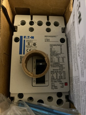 #ad Eaton Circuit Breaker PDG13F0030TFFJ $272.50