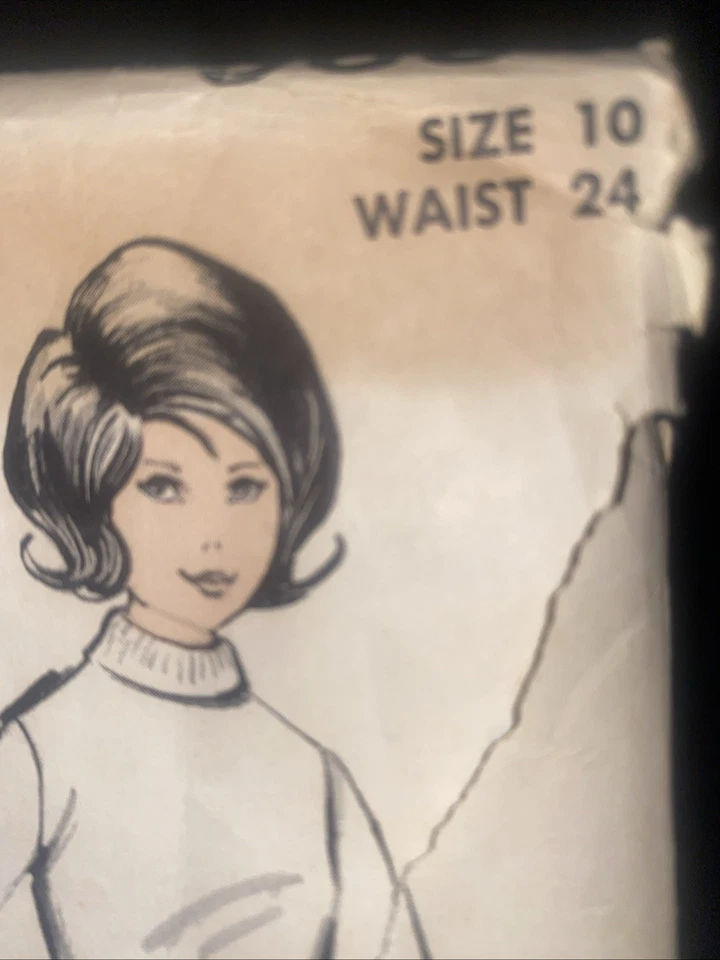 ADVANCE  9836 Girl's Skirts Size 10 Girls 1960s Uncut Bishop Skirt Vintage - Image 3 of 4