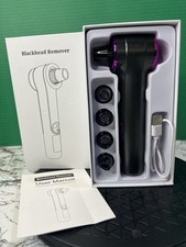 New Electric Blackhead Remover Pore Vacuum Facial Cleaner Tool Kit Heads USB