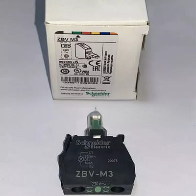 Schneider ZBVM3 Indicator Harmony XB4 Green Integral LED 240VAC Fast Shipping