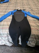 O'Neill Youth Reactor-2, 3/2 BZ Full Wetsuit Black / Ocean Size 10