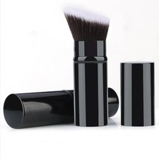 Laura Geller Retractable Kabuki Angled Black Kabuki Makeup Brush