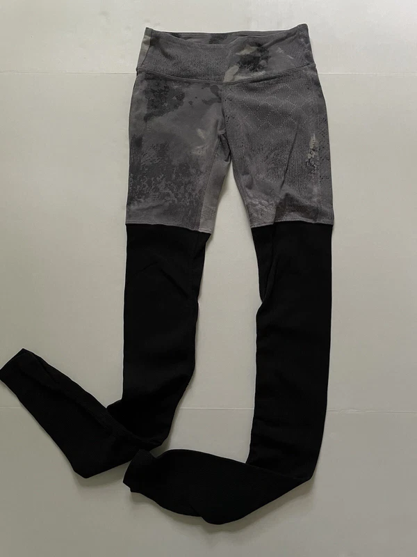 alo-yoga goddess abstract ribbed airbrush leggings