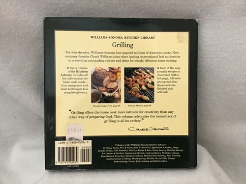 Williams-Sonoma Kitchen Library GRILLING Cookbook By John Carroll - Picture 10 of 12