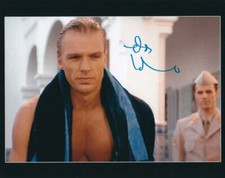 ANDREAS WISNIEWSKI signed Autogramm 20x25cm JAMES BOND in Person autograph COA