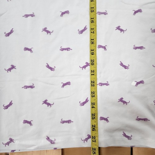 Eight X Men Polo Shirt Tiger All Over Flocking Short Sleeve White Lilac XL XXL - Picture 22 of 24