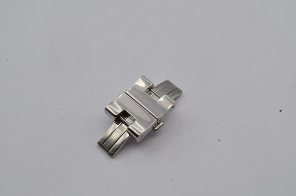 Gucci Steel Bracelet 16mm Deployment Clasp Vintage Rare 2
