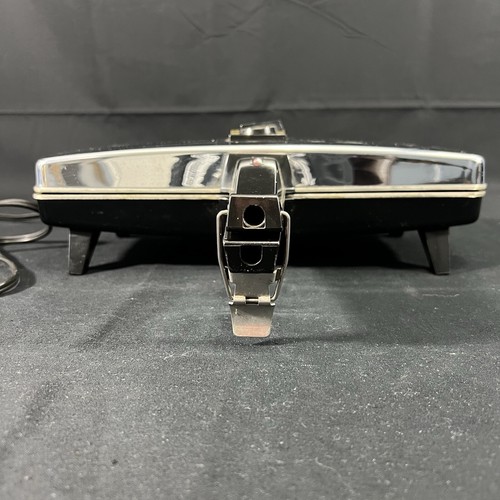 Sunbeam Party Grill Chrome Sandwich Maker Press Model 870 Electric - Picture 5 of 12