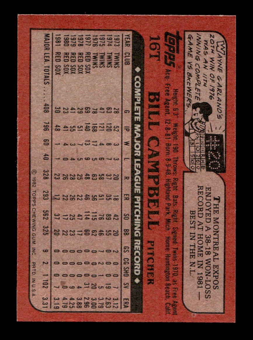 1982 Topps Traded 1-132 EX-MT/NM Pick From List All PICTURED - Picture 157 of 501