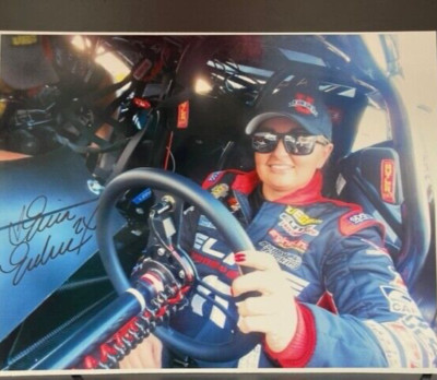 VRHTF NHRA VINTAGE SIGNED BY ''ERICA ENDERS ELITE 2X CHAMP PRO STOCK PHOTO