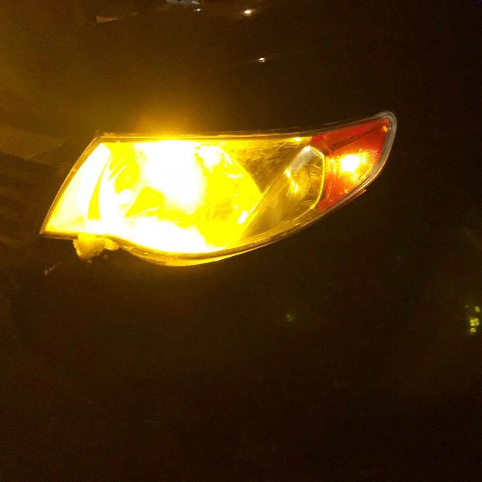 Bombillas LED amarillas intermitentes delanteras para Ford Alfa Romeo Jeep Volvo, intermitente Foto 2 de 4