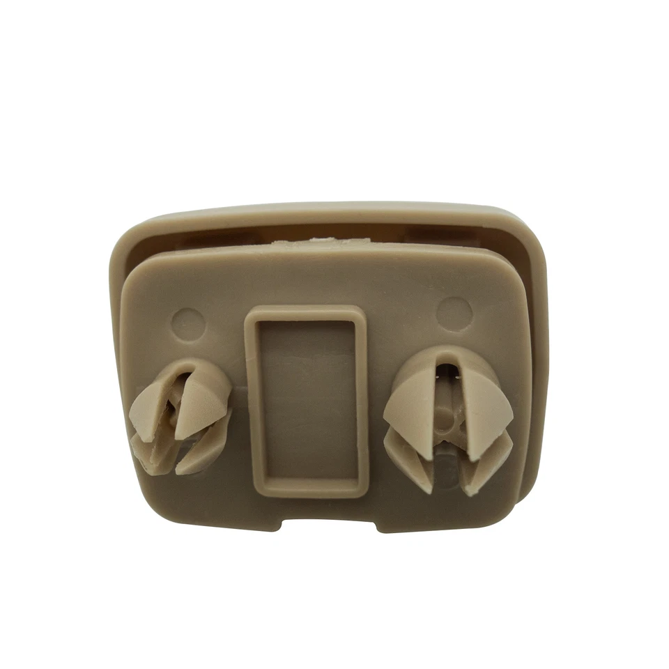 Juego de 2 clips parasol beige 8U0857562A para Audi A3 A4 A5 Q5 A7 B6 B7 B8 S4 S5 Foto 4 de 4
