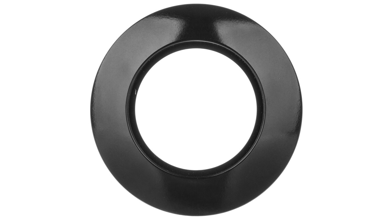 Berker 1930 Single frame round black 138101 /T2UK