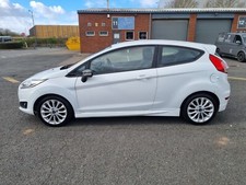 FORD FIESTA ZETEC S 1.0 ECOBOOST WHITE 3DR 2014, ,, 12 MONTHS MOT ,,
