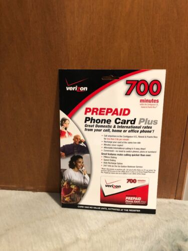 Verizon Prepaid Phone Card - Picture 1 of 1