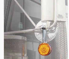 PEDESTAL LIGHT EXTENSION KIT W/ MIRROR CLIP (3" extension)