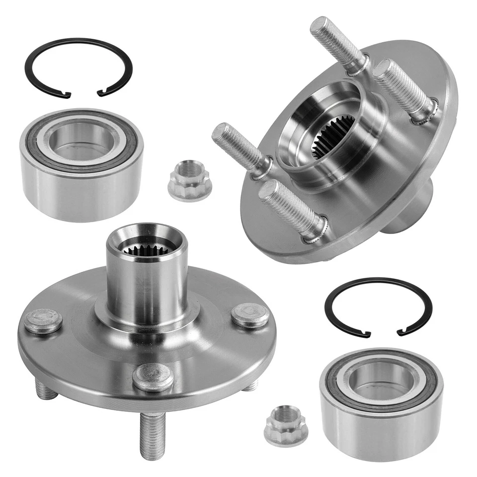 Cojinete y bujes de rueda delanteros y traseros para Toyota Echo 2000-2006 Scion xA xB Foto 3 de 4