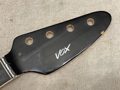Vintage 1960's Original VOX V-250 Violin BASS NECK Italy 30” Scale