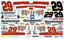 Powerslide 421 29 Goodwrench 2001 1/24 Kevin Harvick waterslide Nascar decal
