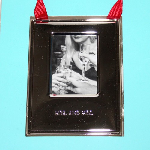 Lenox Kate Spade Christmas Ornament frame Darling Point Mrs & Mrs LGBTQ lesbian - Bild 4 von 8
