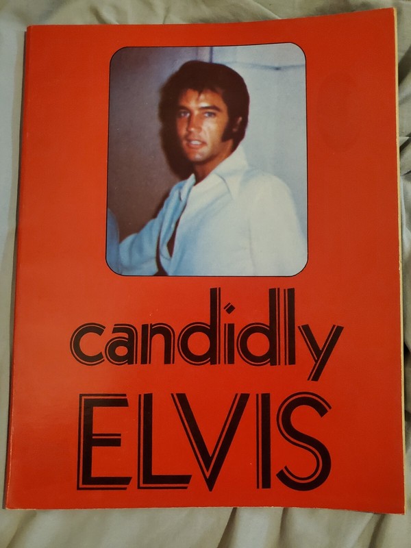 Vintage Magazine CANDIDLY ELVIS 1978 Vol1 #1 Collection Candid Concerts, Shapiro