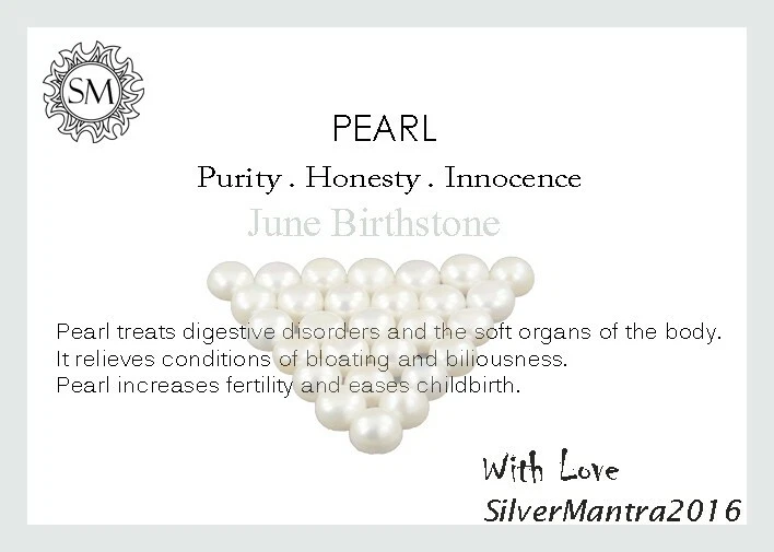 Damen Geschenk Süßwasserperle Artisan & Ohrringe 925 Sterlingsilber Schmuck E18 - Bild 4 von 4