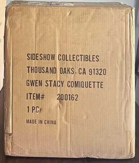 Comiqueta G3D DEFECTUOSA Sideshow Collectibles J Scott Campbell Gwen Stacy Foto 2 de 4