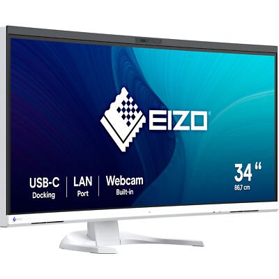 EIZO FlexScan EV3450XC-WT, LED-Monitor, 86,7 cm (34,1 Zoll), weiß