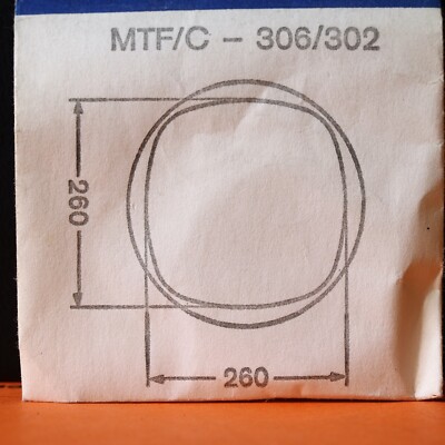 Verre Plexi montre, METALFORM Verlux MTF/C 306/281 259/289 NOS - H4