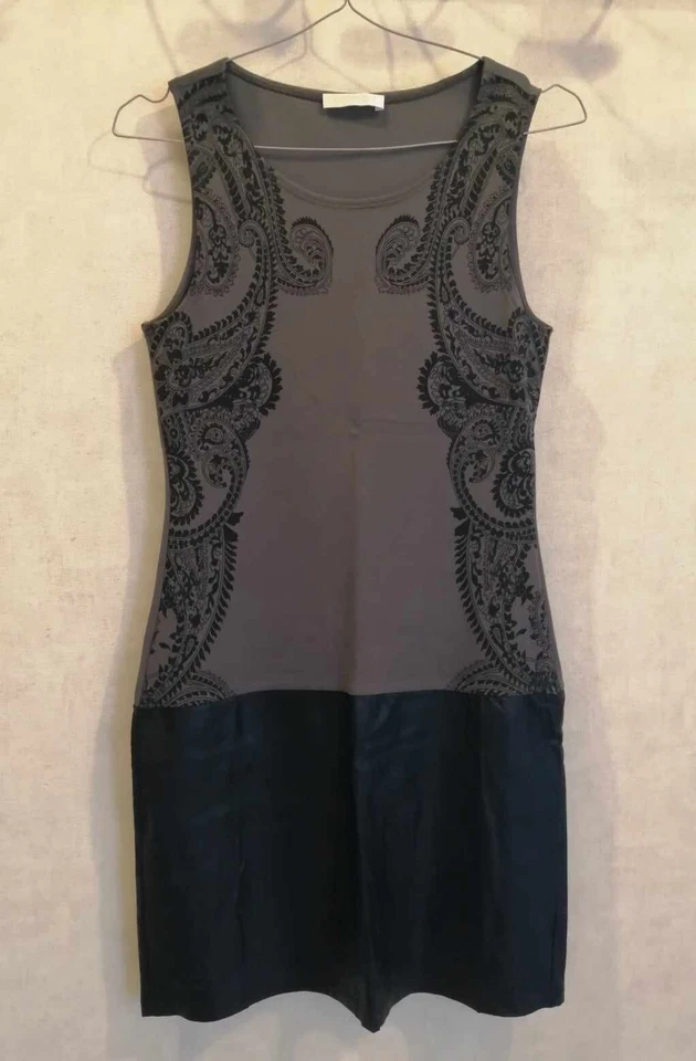 Robe strech grise et noire T34 Promod (2309047) - Photo 1/4