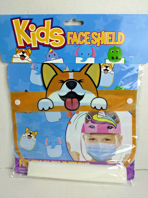 Kids Face Shield Masks Pet